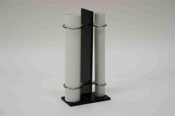 2er Reagenzglas Vase FB; ca. 10,5x5,5x21,5cm