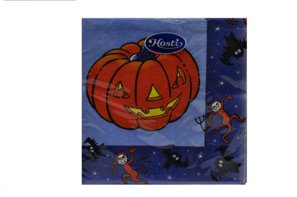 Servietten Hosti "Halloween Kürbis" 33x33 cm 20Stück Pack Sorte 20