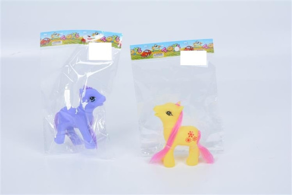 Pony farbl. sort. OPP ca. 8x5cm