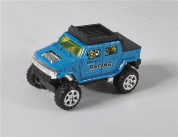 Geländewagen Metall/Kunststoff farbl. sort. GK+DIS,ca. 10x6x7 cm