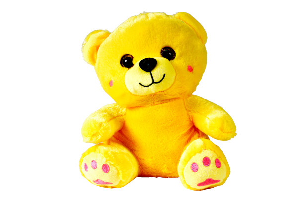 Plüschbär mit Glitzeraugen 5fach sort. ca. 28cm