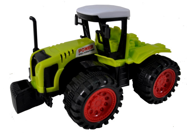 Traktor sort. WB ca. 17x10x10cm
