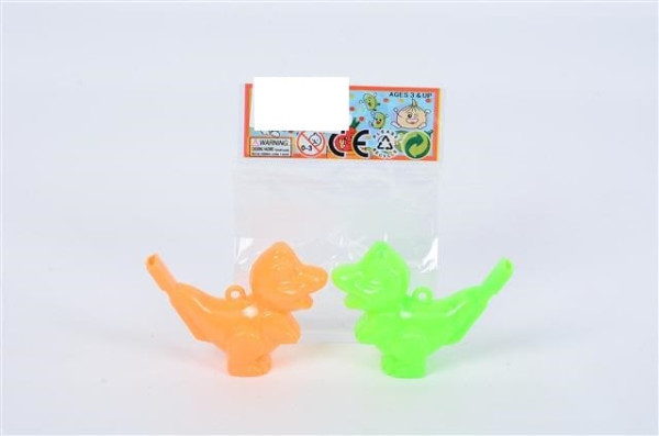 2er Set Dino Pfeife OPP ca. 8x6x2,5cm