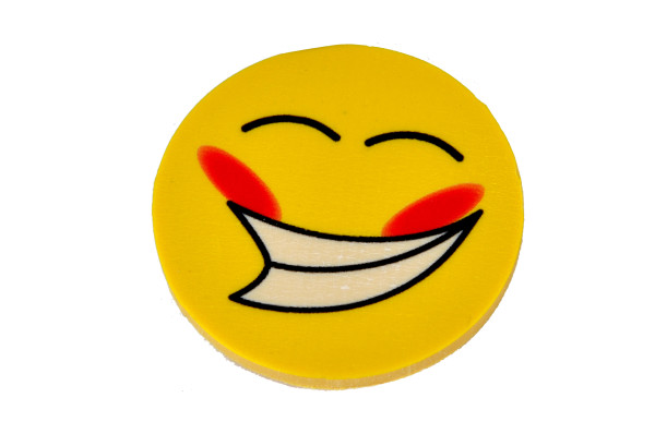 Radiergummi Smile DIS ca. D: 4,5 cm