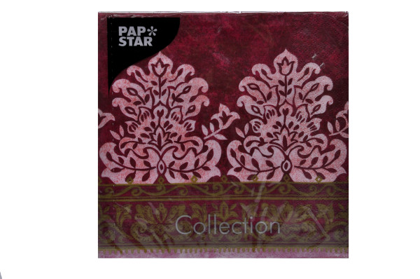 Servietten Pap Star "Gala Border" 33x33 cm 20Stück Pack Sorte 27