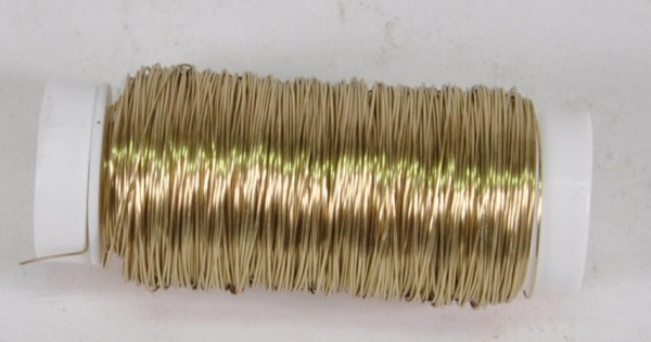 Wickeldraht gold ca. 0,3 mm ca. 50 gr. "2956621