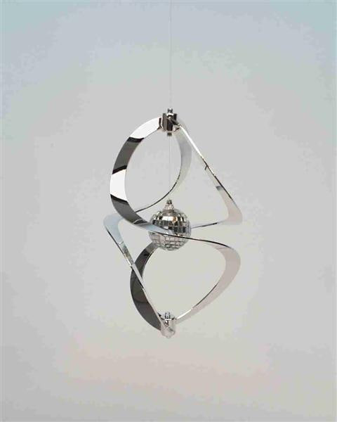 Windspiel Silber KB,ca. L: 27cm