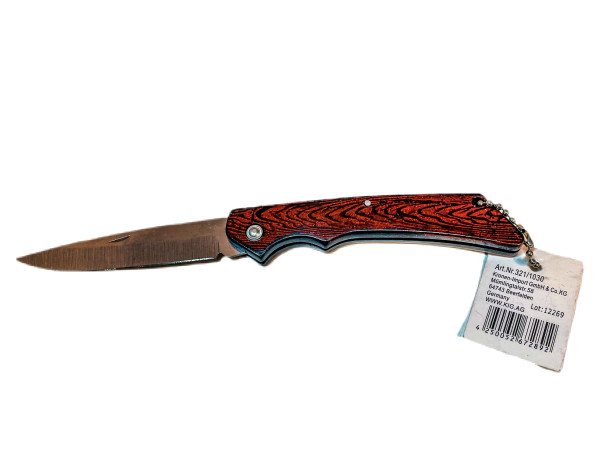 Messer mit Kette ca. 16,5x2cm AK