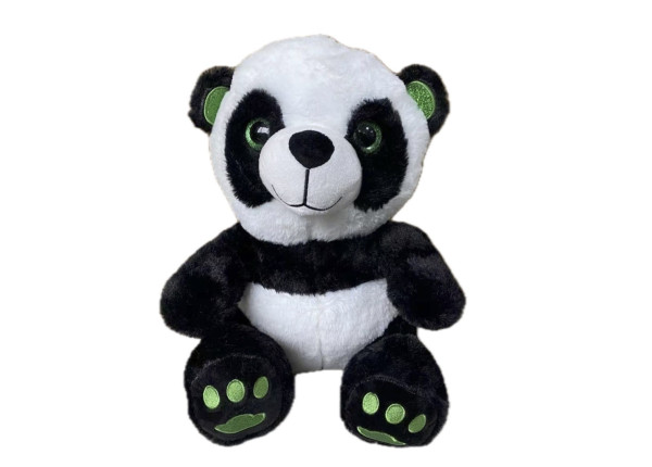 Plüsch Pandabär m. Glitzeraugen ca. 34cm