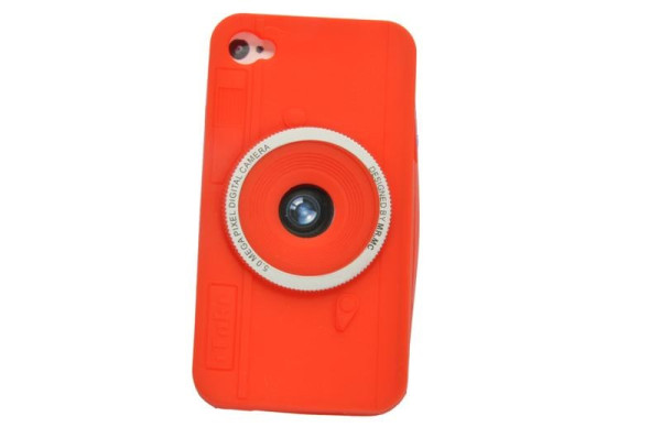 Handy Hülle Kamera farbl. sort. BK ca. 6x12cm geeignet für IPhone4