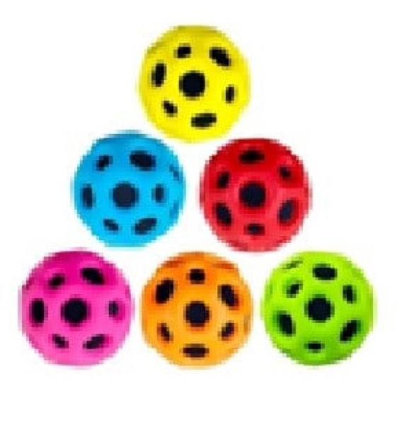 Ball Monddesign farbl. sort. OPP ca. 7cm D