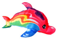 Plüsch Delfin farbl. sort. 
 ca. 90cm Plüsch Delfin farbl. sort. 
 ca. 90cm