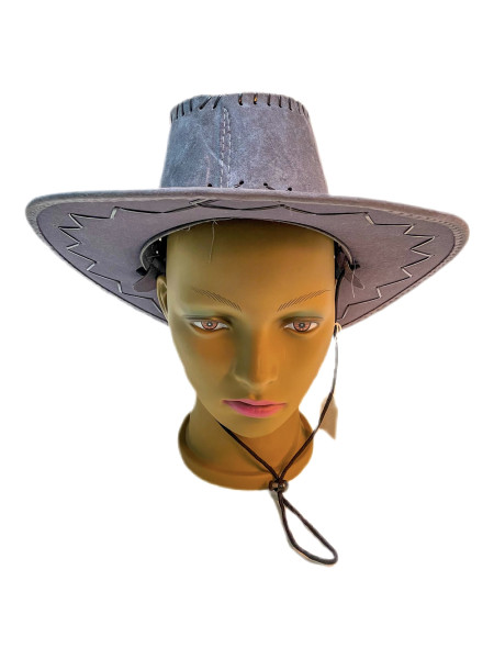 Hut Cowboy Naturfarben farbl. sort. ca. 39,5x36x13cm