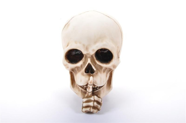 Spardose Totenkopf BB ca. 11x15,5x15 cm