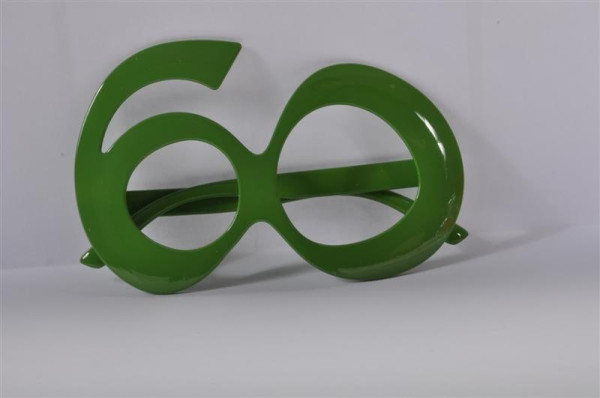 Geburtstagbrille "60" grün
