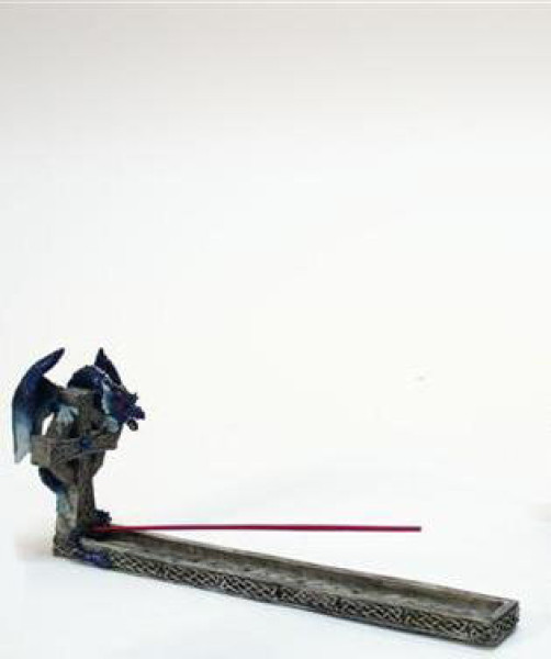 Drachen m. Kreuz 4 Farben sort BB; ca. 12x30cm