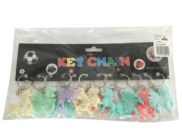 SK Einhorn versch.u.farbl.sort. AK.ca. 4,5x5 cm