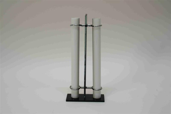 2er Reagenzglashalter FB; ca. 12x5,5x26,5cm