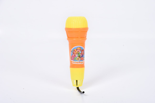 Mikrofon farbl. sort. OPP ca. 15x4,5x4,5cm