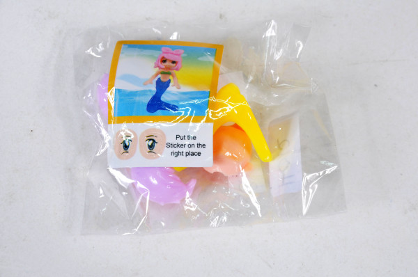 Meerjungfrau zum zusammenbauen OPP ca. 2,3x2,3x3cm "H012"