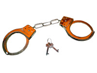 Handschellen Metall
 GK, Länge ca. 23 cm Handschellen Metall
 GK, Länge ca. 23 cm