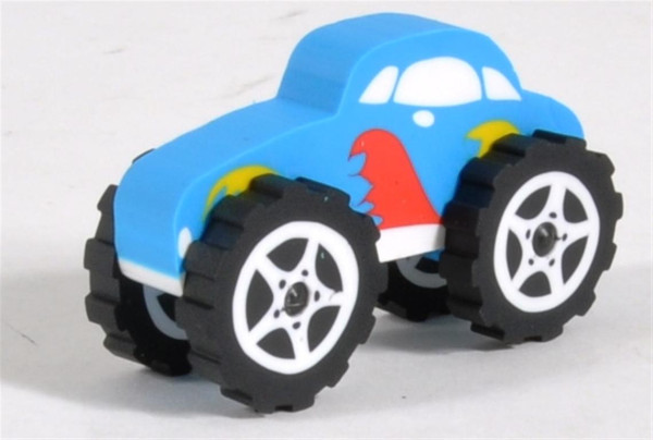 Radiergummi Monstertruck farbl. sort. DIS. ca. 6x4 cm