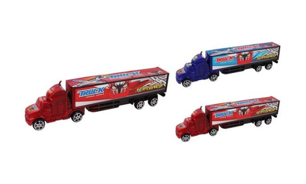 LKW mit Rückzug sort. OPP ca. 22cm