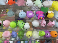 Squishy Figuren sort. 
 OPP ca. 4x2,5cm Squishy Figuren sort. 
 OPP ca. 4x2,5cm