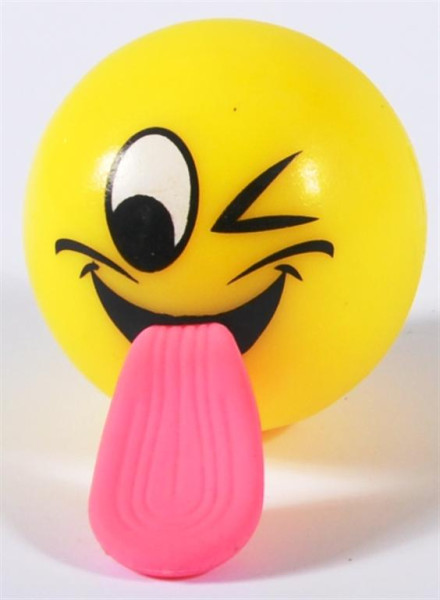 Emoticon Ball mit Licht sort. DIS ca. 5,5cm