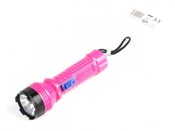 Taschenlampe LED farbl.sort. DIS, ca. 10,5 cm