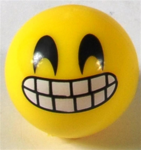 Emoticon Ball mit Licht sort. DIS ca. 5,5cm