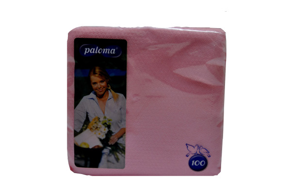 Servietten Paloma rosa 40x40 cm 100 Stück Pack Sorte 64